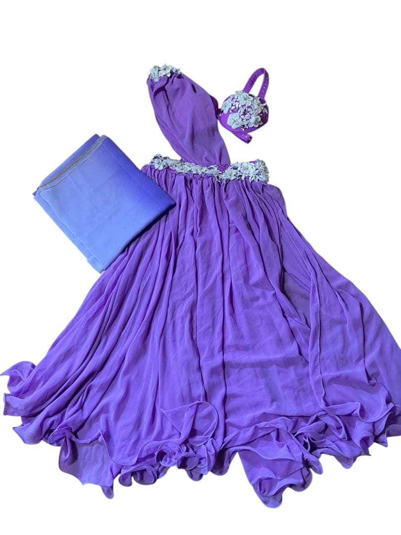 ベリーダンス衣装、ベールのセット