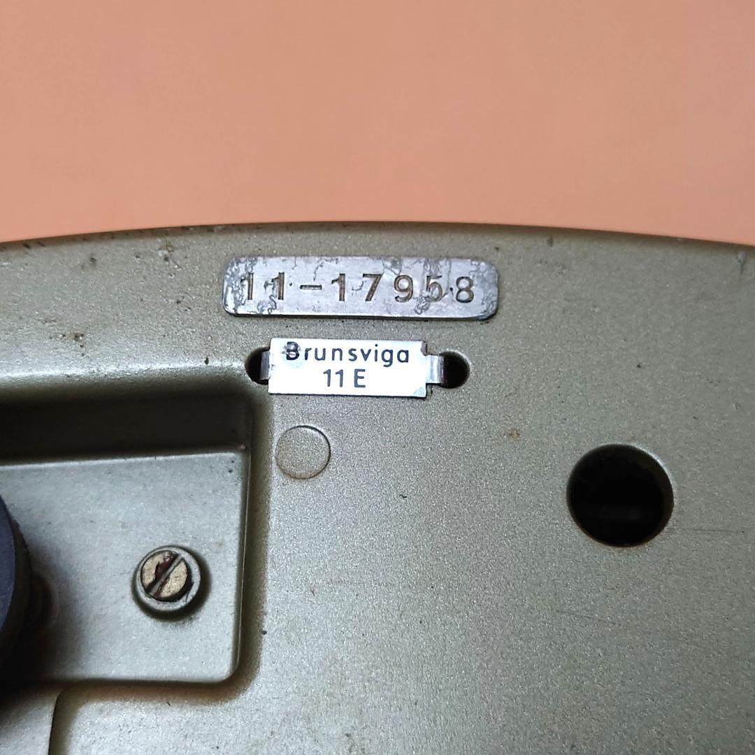 【動作未確認】 brunsviga 11E 電動計算機 レトロ ジャンク扱いで