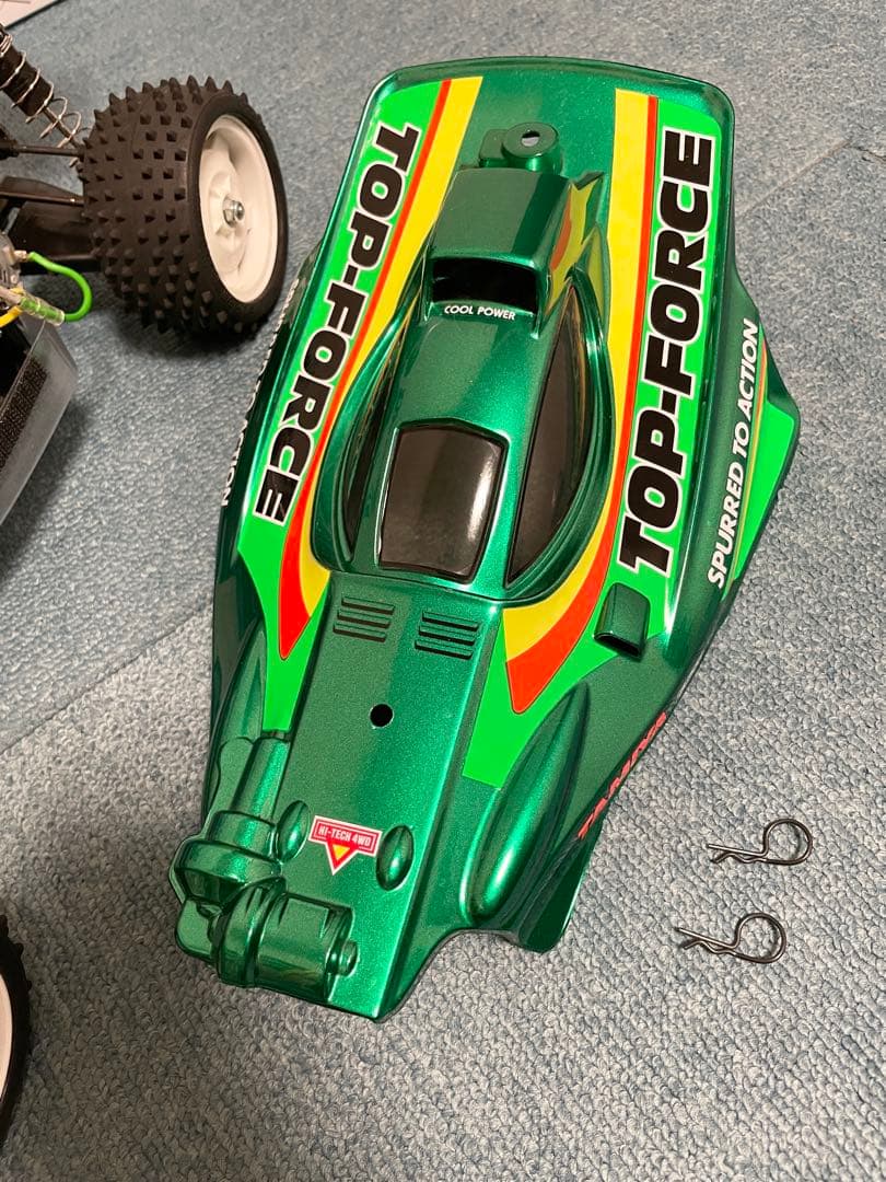 トップフォース(2017) フルベアリング ＋ アルミモーターベース 換装