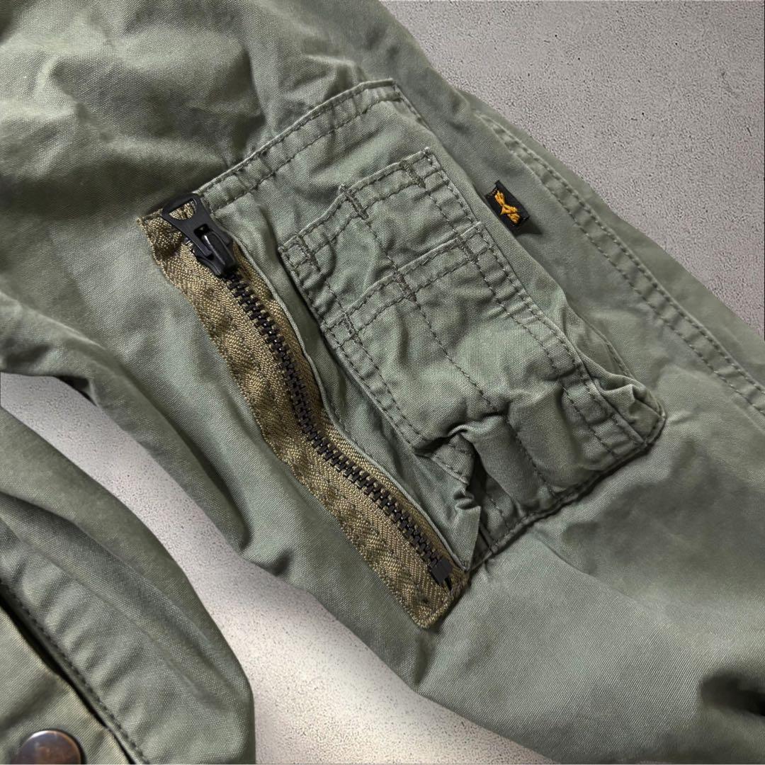 希少✨ SHIPS別注 ALPHA N-2B 短丈 フライトジャケット S M - メルカリ