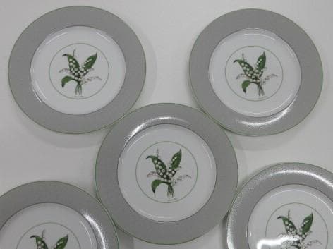 Christian Dior 大皿 3枚セット 27cm 鈴蘭 ミリラフォーレ - メルカリ