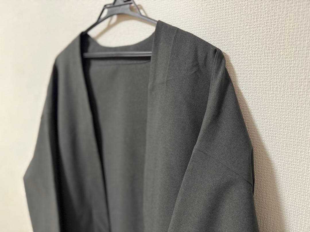 MNMM HAORI / GRAYノーカラー ジャケット