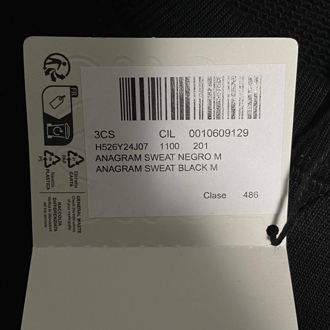 LOEWE アナグラム レギュラーフィット　スウェットシャツ　ブラック　M