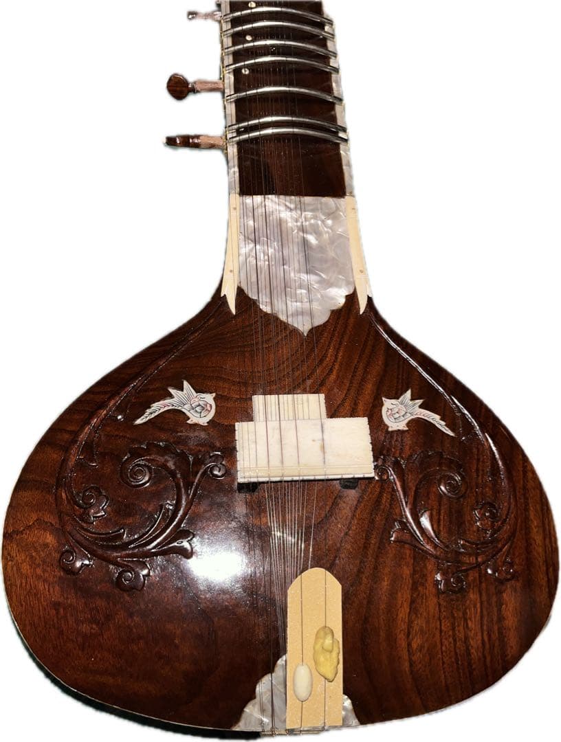 Bharat Music House シタール　ハードケース付き※初心者用調整済