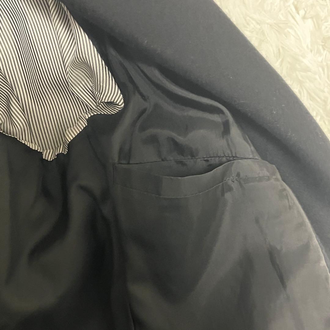 ✨美品✨UNITED TOKYO 超撥水スーパー140S チェスターコート　黒