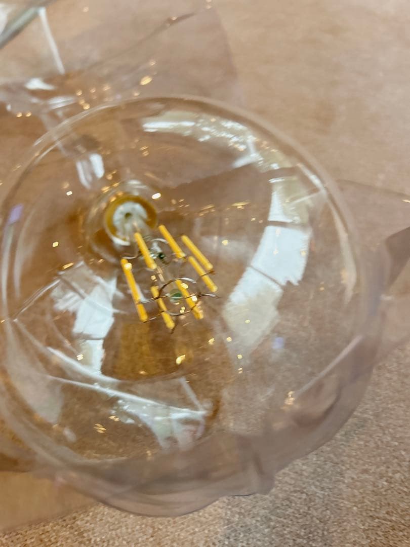 エジソン電球 LED 8W クリア電球 G125 フィラメント型