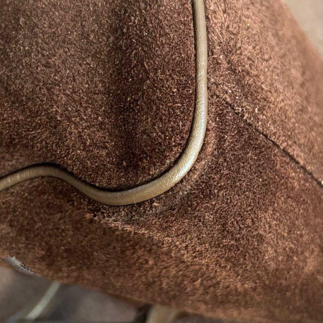 ラシット　スエード2WAYミニボストンバッグ