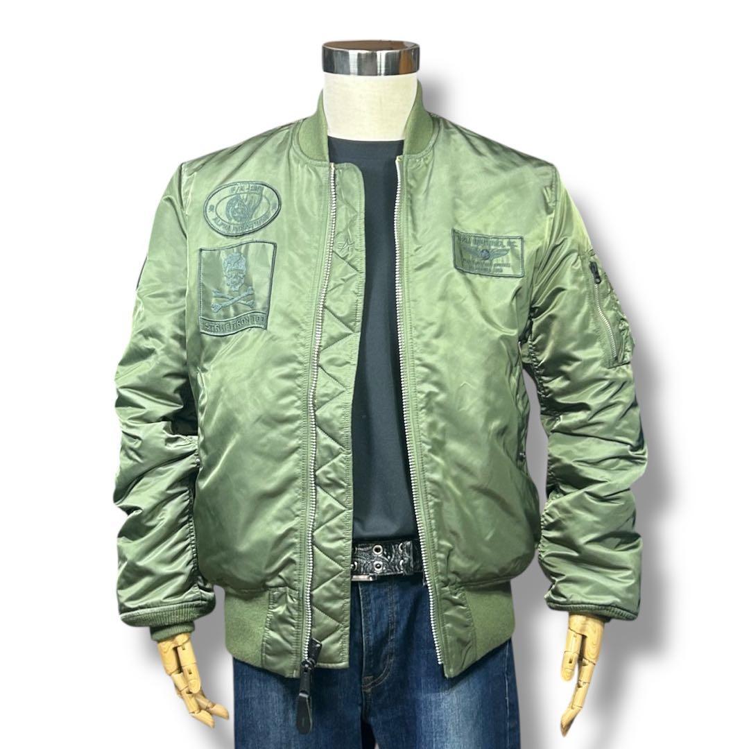 ‼️美品‼️ALPHA INDUSTRIES フライトジャケット MA-1