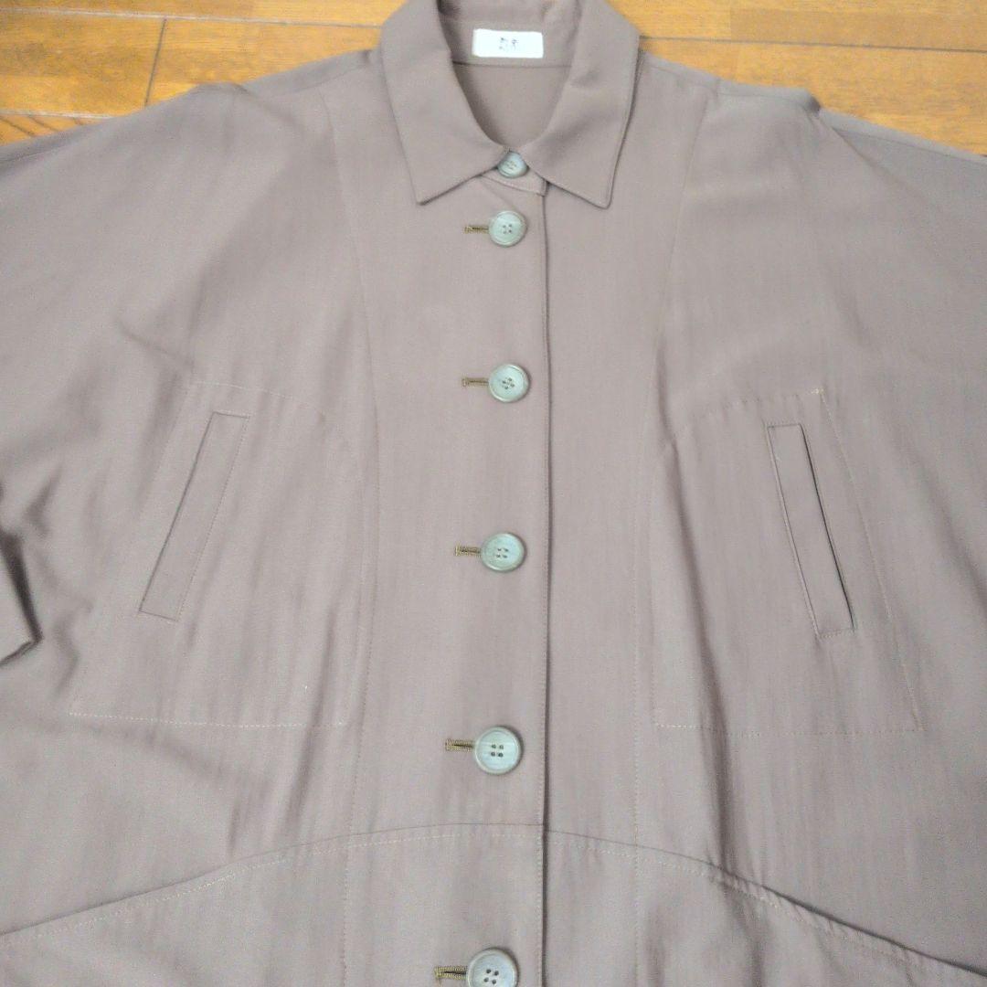 【慈雨】センソユニコ/オーバーサイズ ボタン付きロングコート M