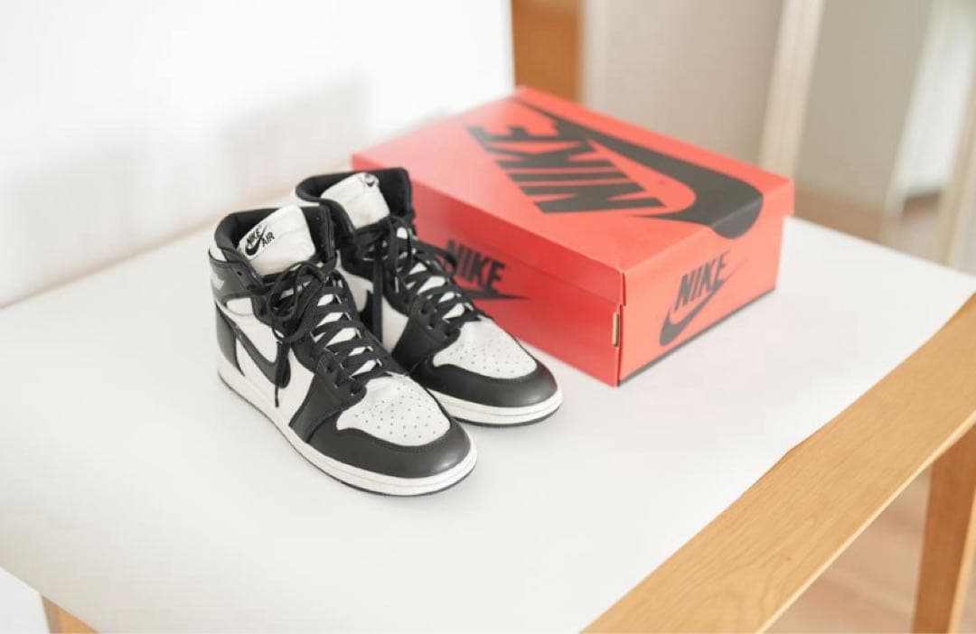 シューズ(男性用) Nike Air Jordan 1 High '85 \"Black/White\"