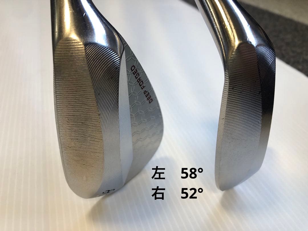 ムジーク ディープマッスル2フォージドI6-P.G.52度 58度 8本セット