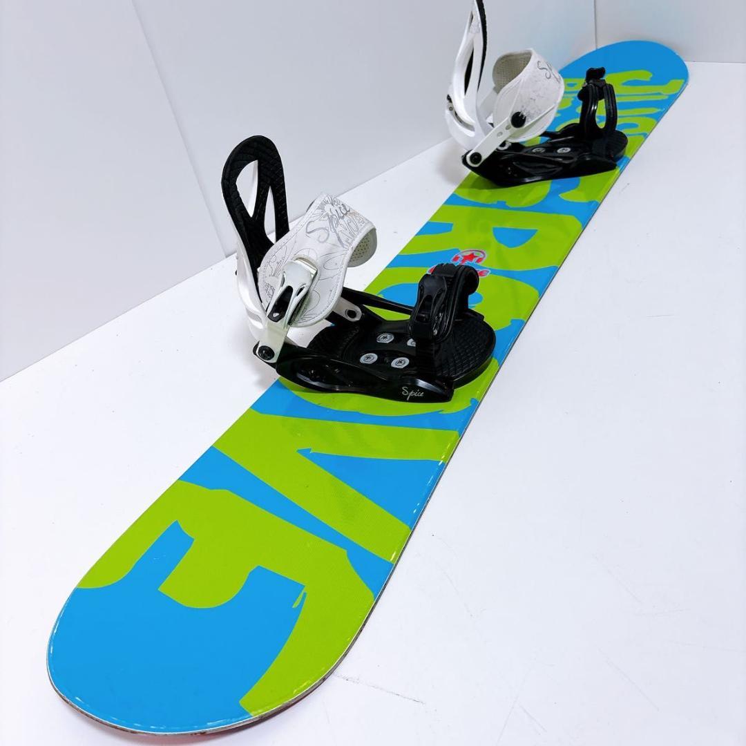 【初心者おすすめ 】 ZOOM Spice スノーボード　セット 148cm