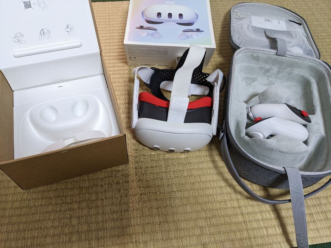  quest 3 128GB ケース+ケーブル付き