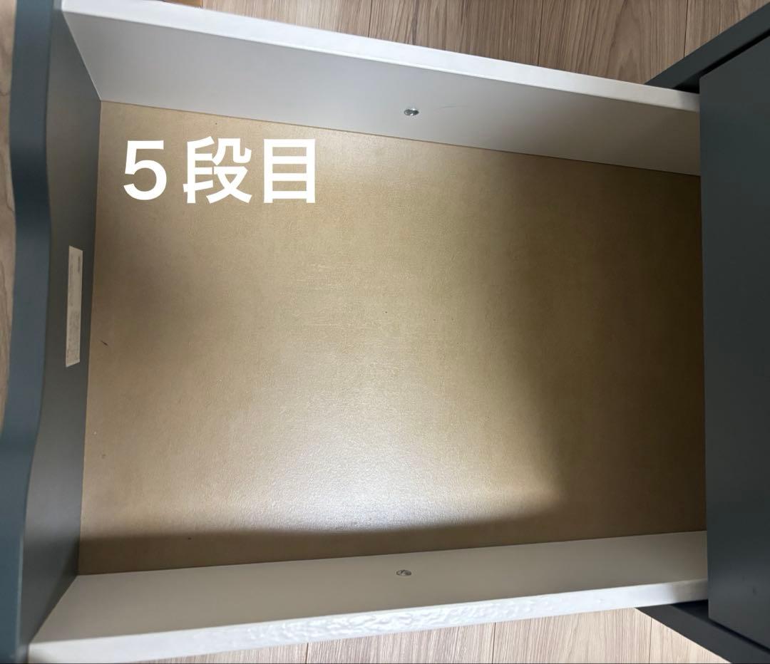 ※説明文必読　IKEA デスク　5段引き出し付き