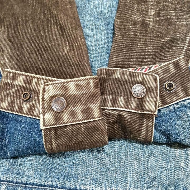 希少 Platinum Fubu Harlem デニムジャケット VTG90s