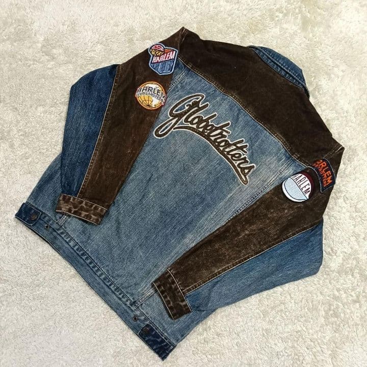 希少 Platinum Fubu Harlem デニムジャケット VTG90s