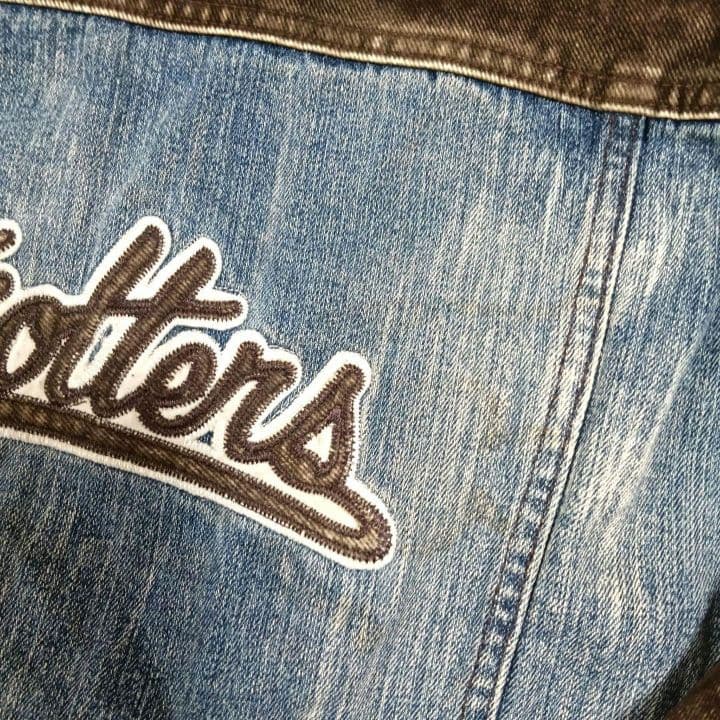 希少 Platinum Fubu Harlem デニムジャケット VTG90s