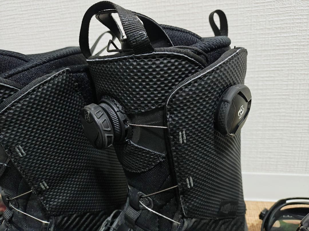 ヨネックス アクセ ボード FLUXバインディング サロモン ブーツ 3点セット