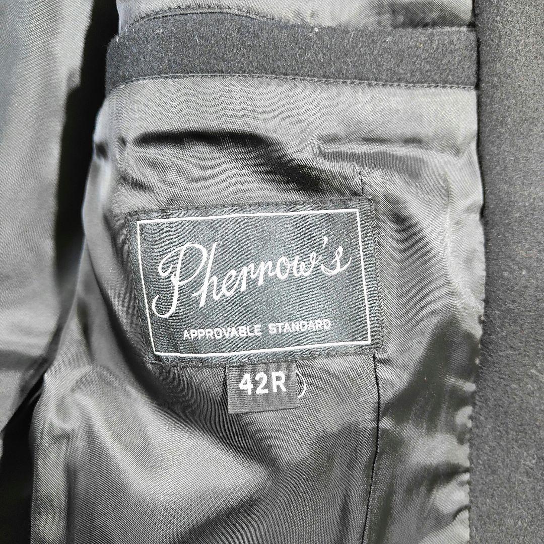 良品 フェローズ ウールメルトン テーラードジャケット XL 黒 - メルカリ