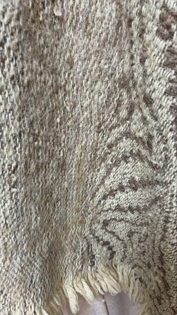 即興 sokkyou フリンジポンチョ