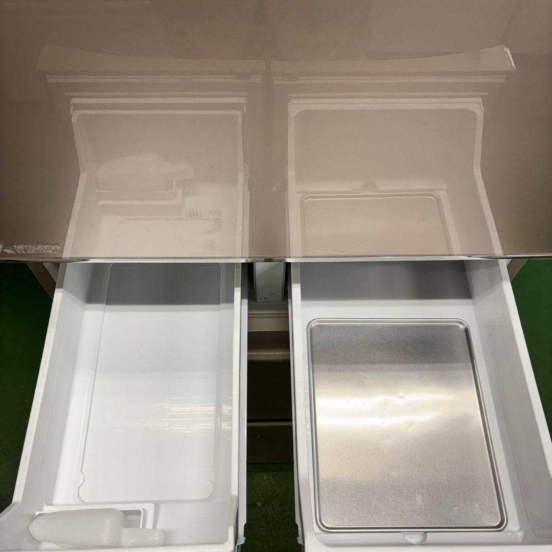 522 三菱 大型冷蔵庫 400L強 小型 家庭用 自動製氷 右開き 5ドア