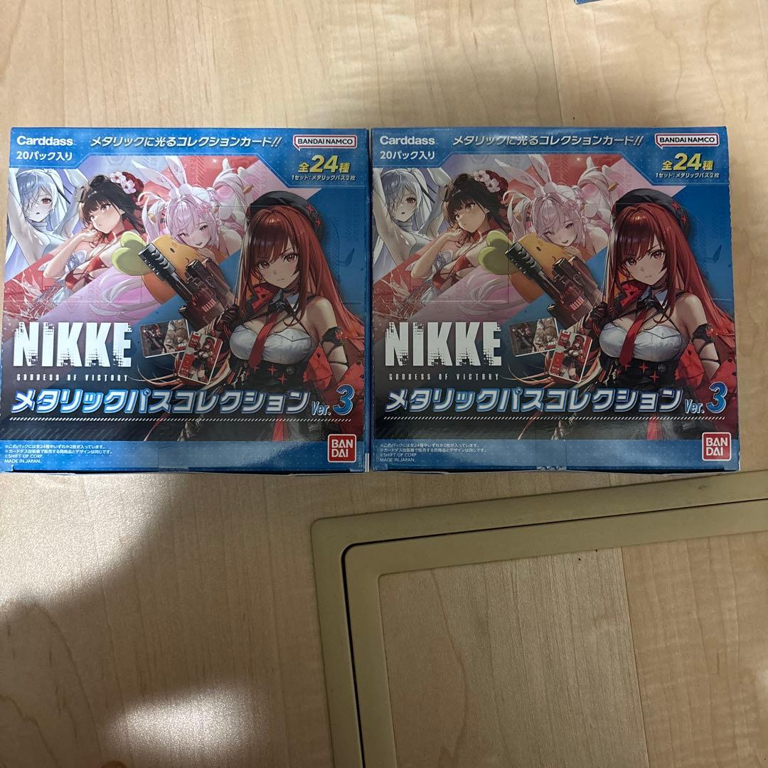 NIKKE メタリックパスコレクション Ver.3 2BOX セット - メルカリ