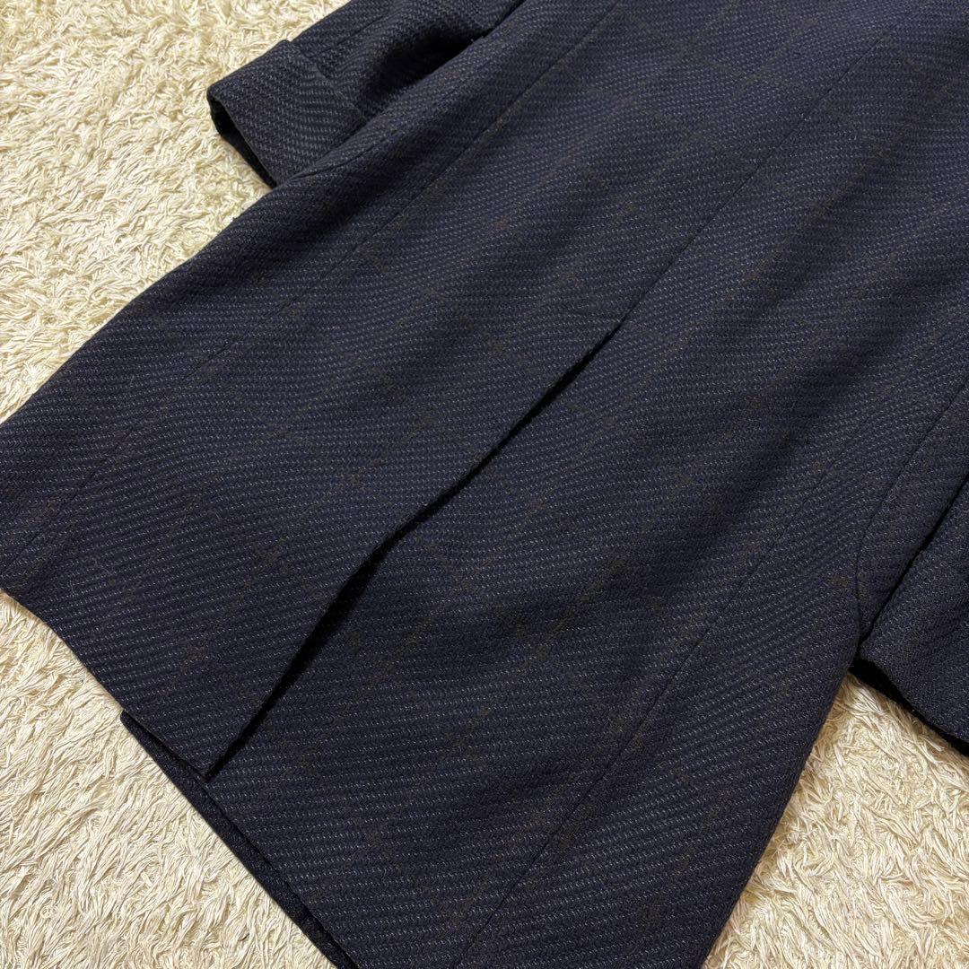 美品 尾州ウール ロングダブルブレスト チェスターコート スーツセレクト