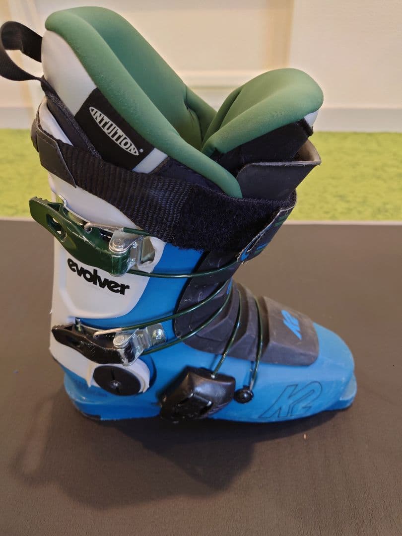 K2 evolver スキー用ブーツ フレックス70 ブルー　24.5cm