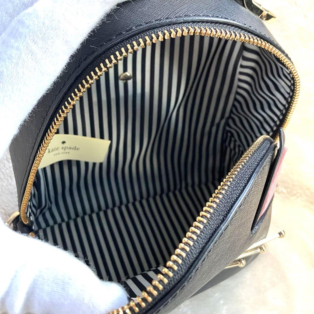 【未使用級✨】ケイトスペード ニューヨーク リュック 猫 2way ブラック