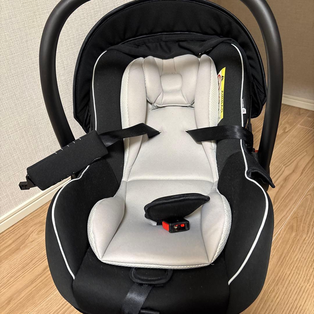 2回使用】西松屋 MCブライト3 チャイルドシート 新生児 - メルカリ