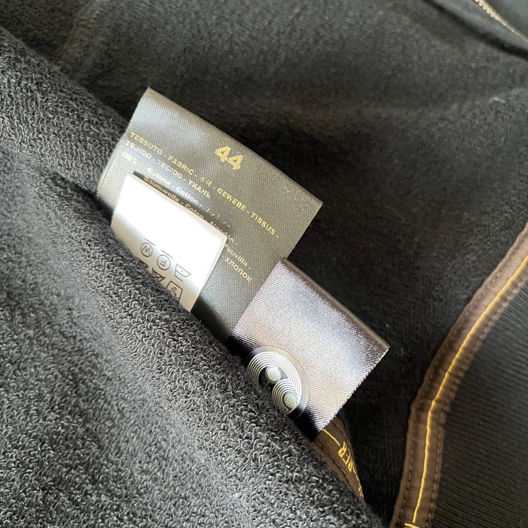 美品 MooRER スウェット セットアップ パーカー ショーツ 黒 44