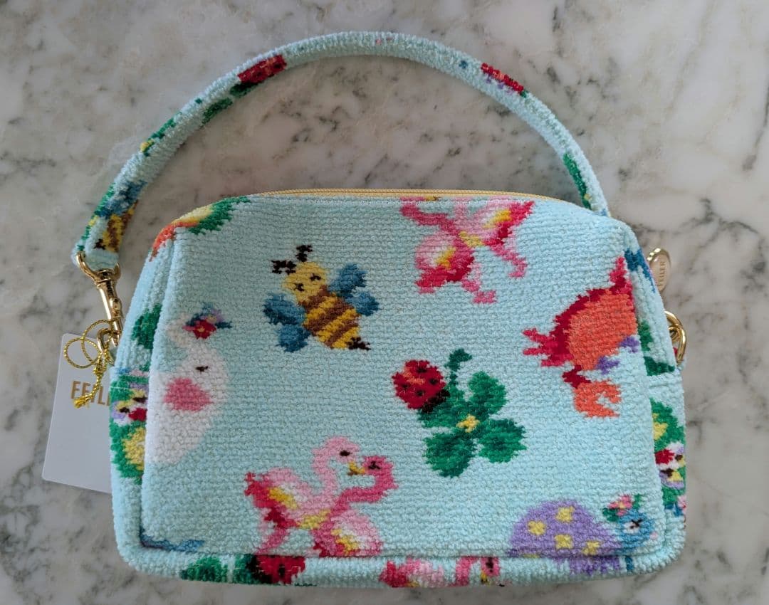 神崎恵FEILER フェイラー♡ファンキーフォーチュン手付きポーチ - メルカリ