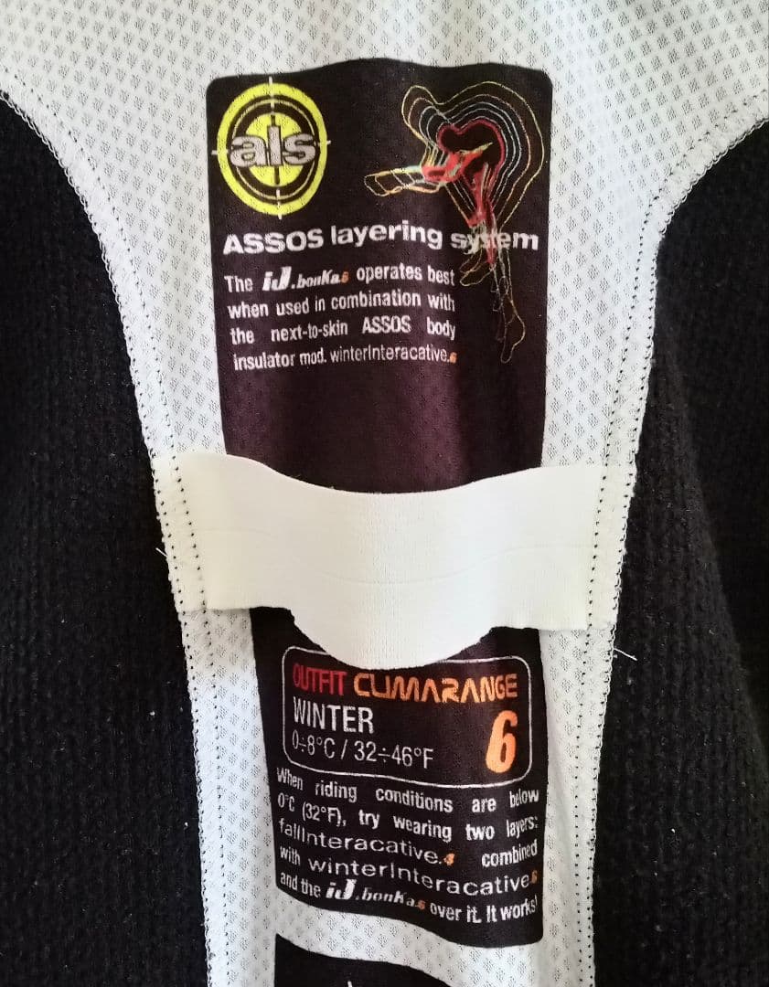 アソスIJ．Bonka−6 寒さ対策万能 メンズS ネックウォーマ・ウォー厶裏付