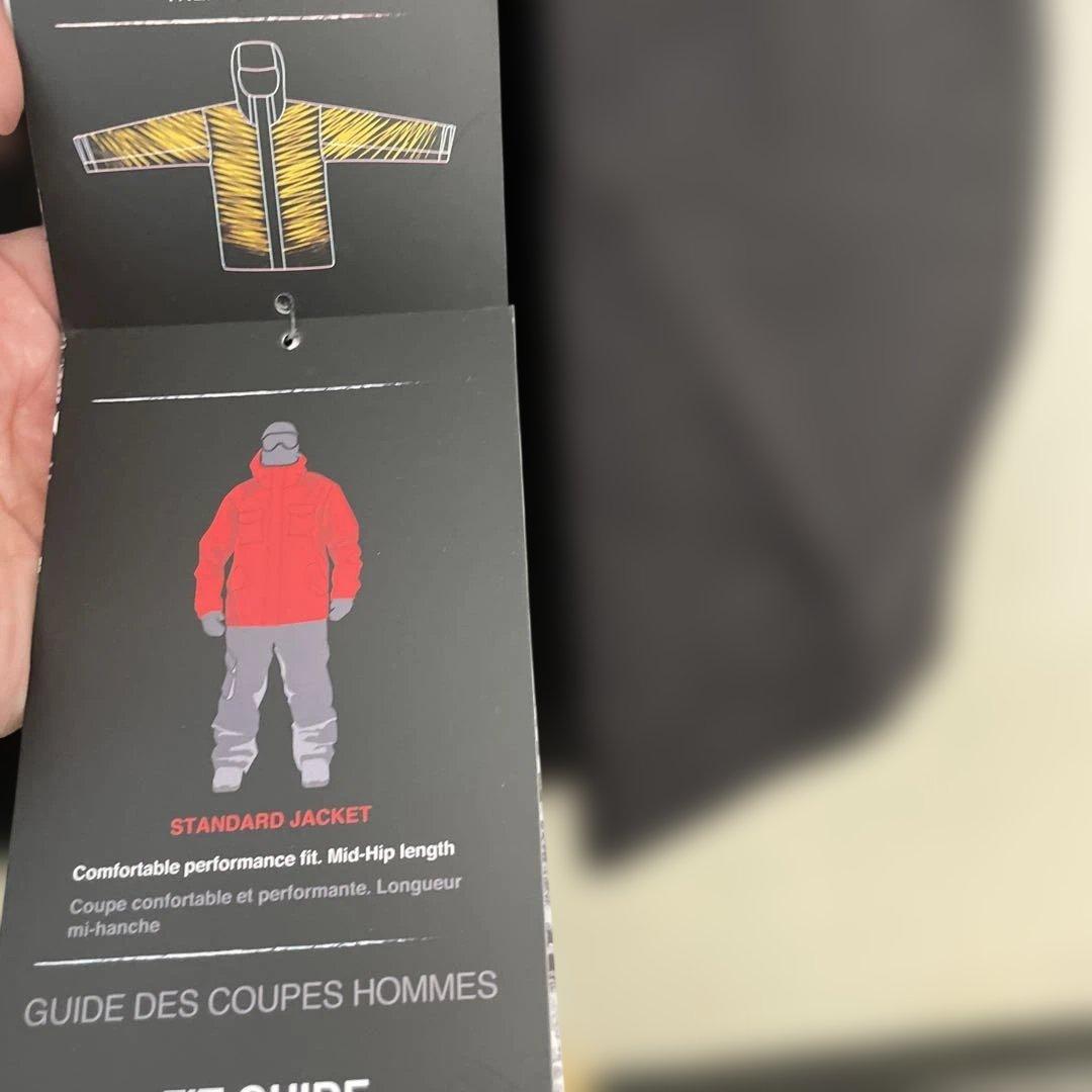 新品未使用タグ付きSESSIONS ブラック スノーボードジャケット MD/M