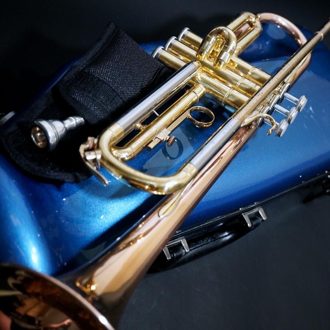 【稀少赤ベル】YAMAHAトランペット YTR332／マウスピース／ハードケース