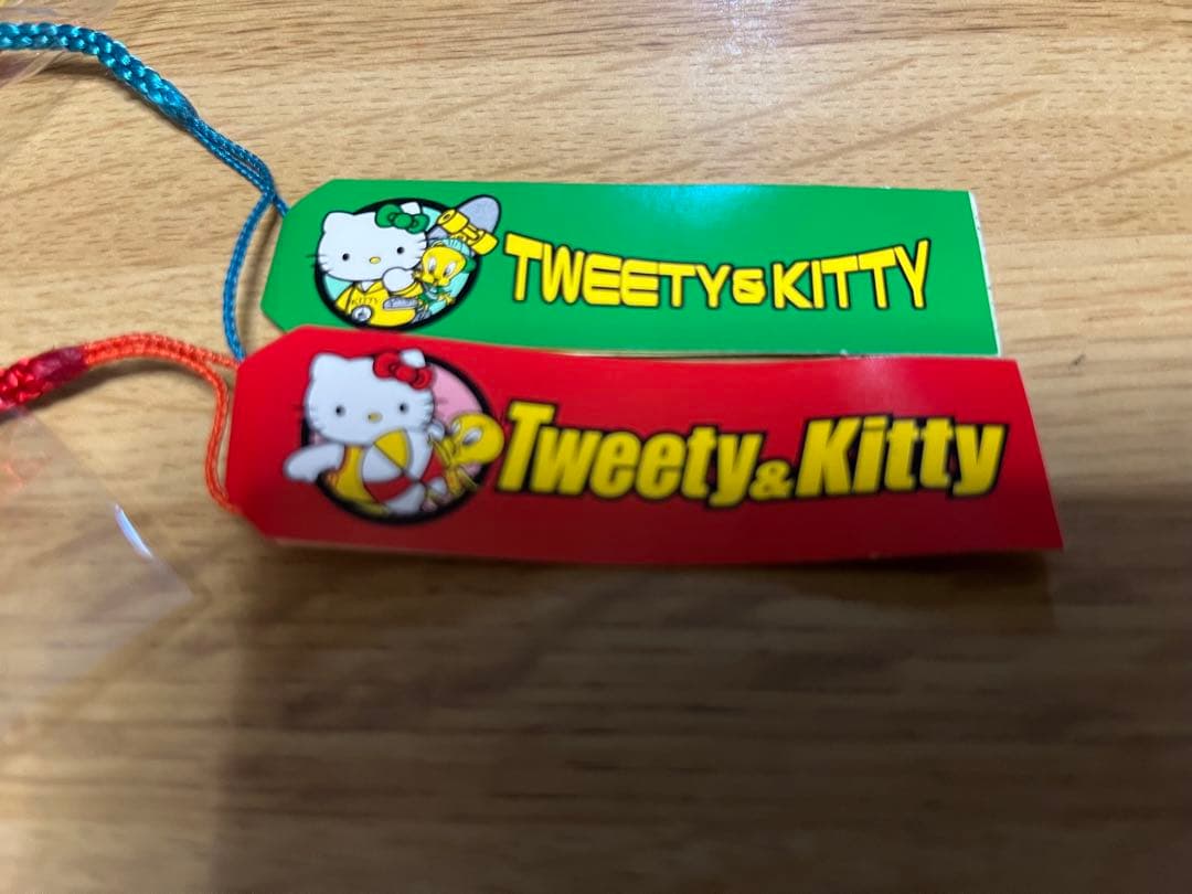 ハ*ー様 ハローキティ ツイーティー ストラップ 2個セット