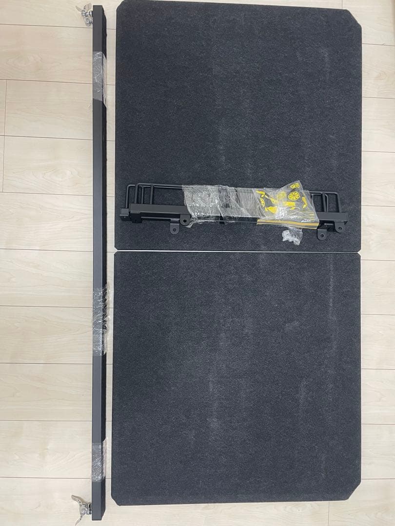 エブリィ 対応 棚キット DA17V 専用 ブラックパンチカーペット タイプ