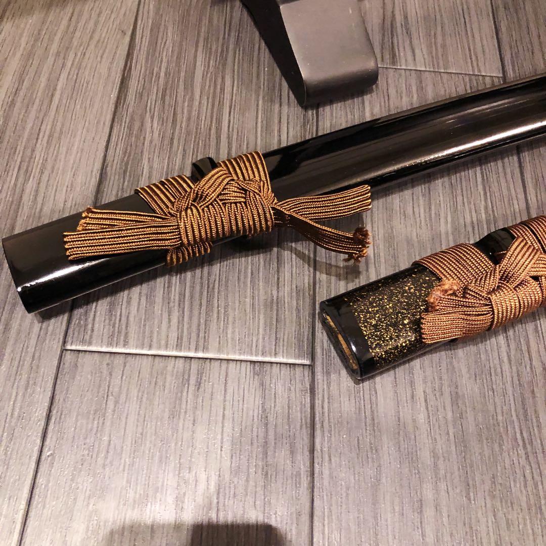 高級模造刀　居合刀　 美術刀剣　太刀　脇差　大小セット　2本セット　拵え