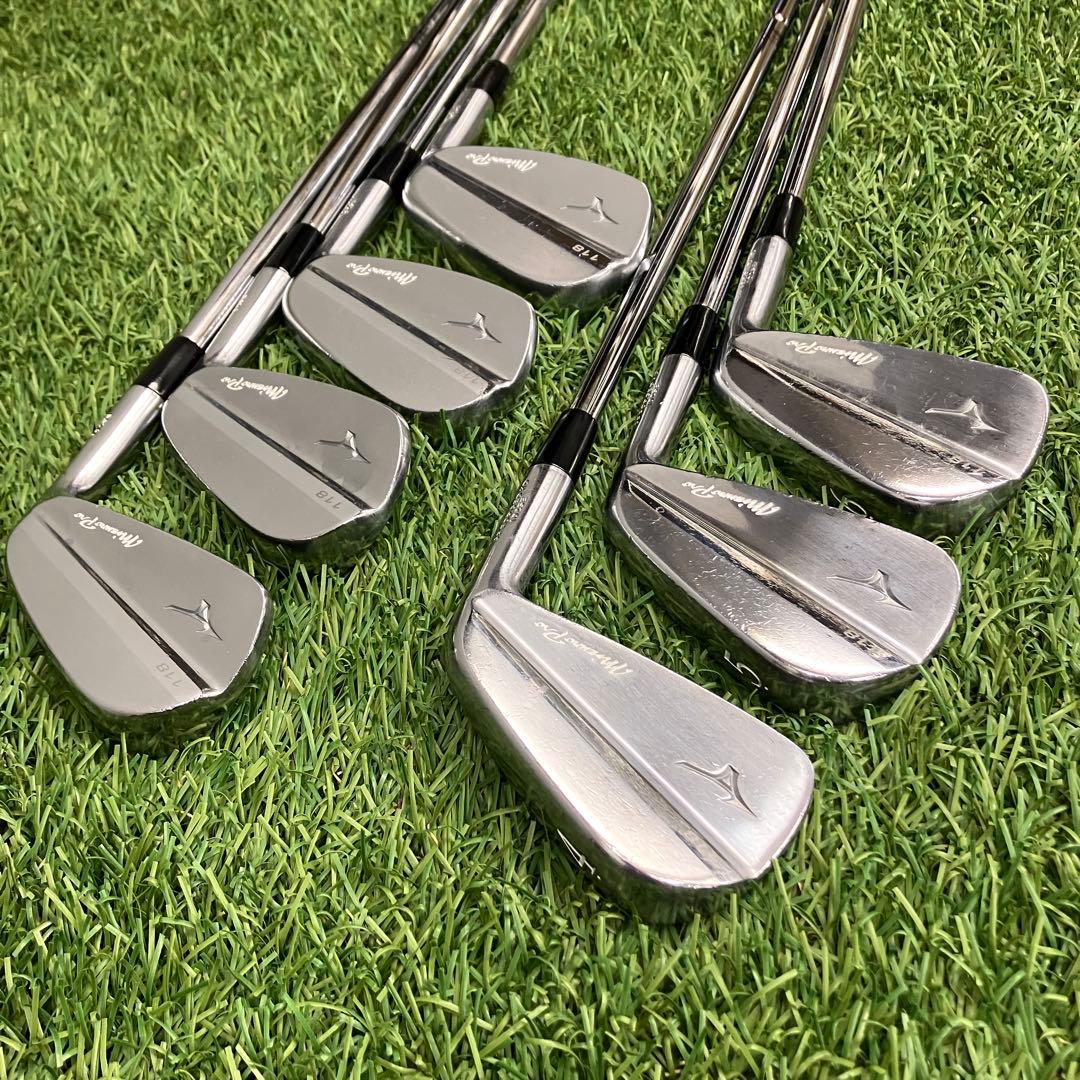 ミズノプロ 118 4-Pw ダイナミックゴールド/S200 7本組 USED品