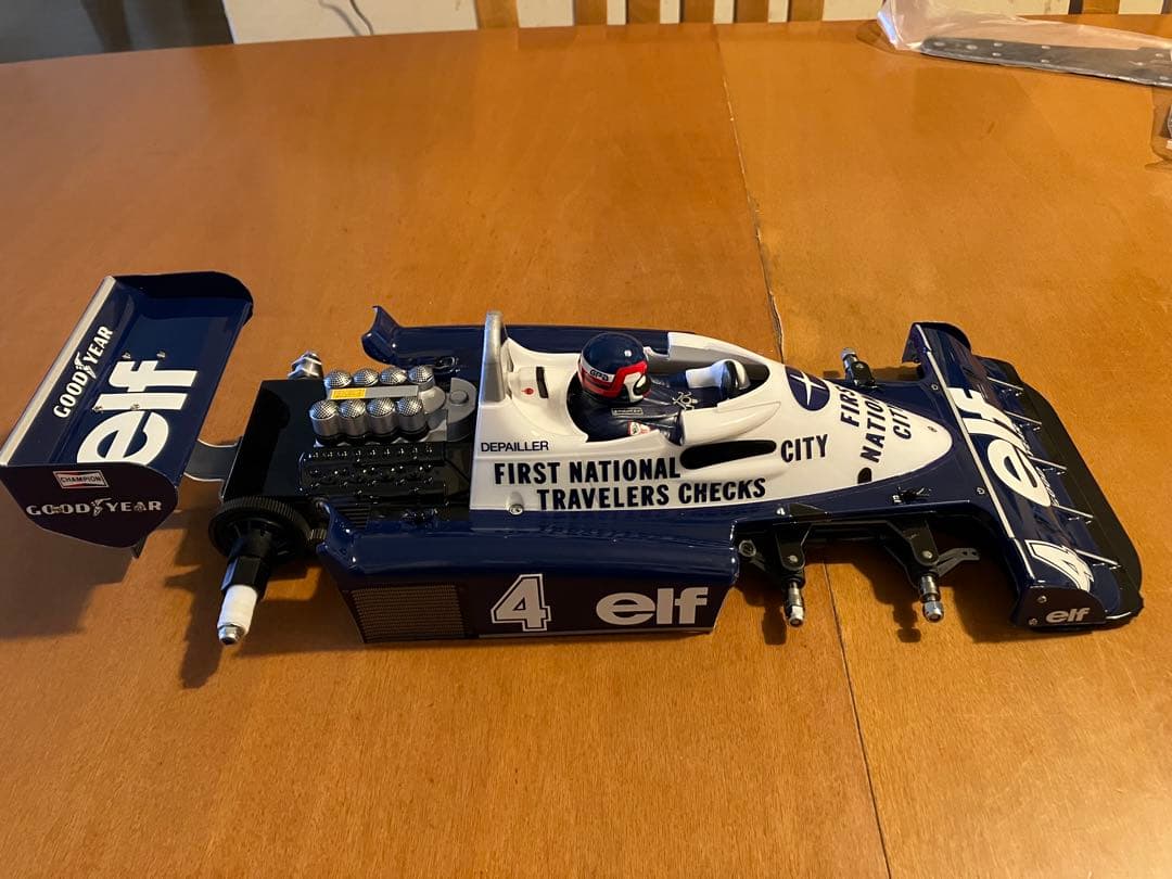 タミヤ　タイレルP34 モナコ　メカパーツ付き