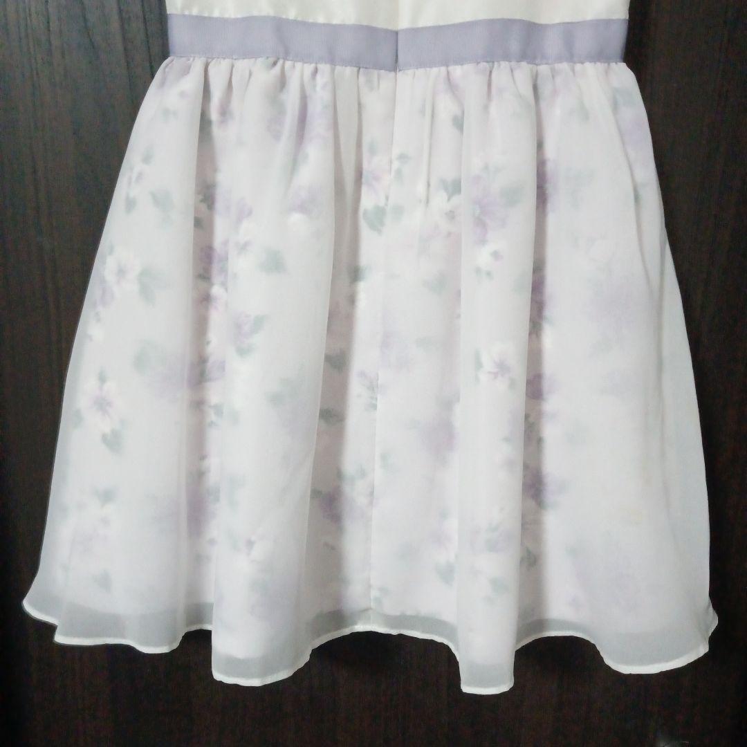 ブランシェス　120 キメ服　入学式　卒園式　フォーマル　女の子 紫　パープル