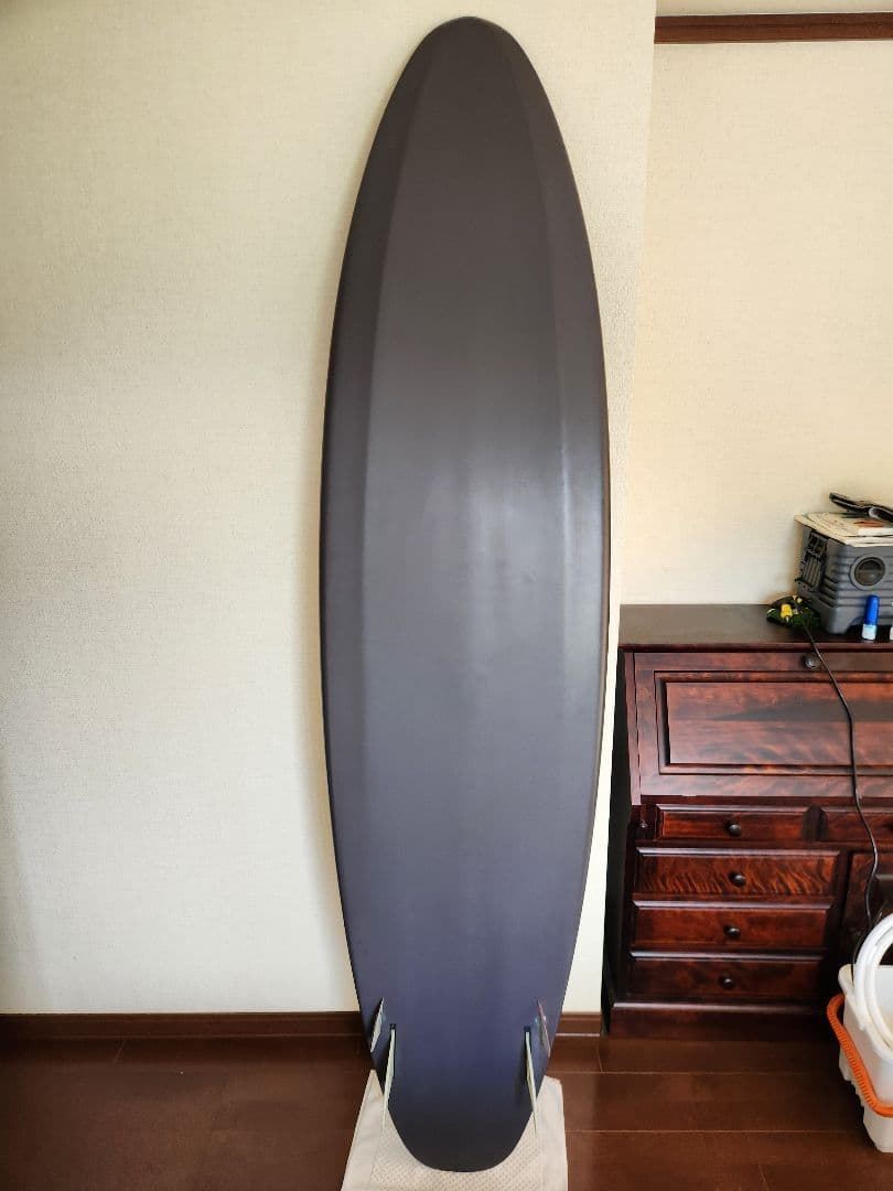 エリスエリクソン　7'6 hull ミッドレングス　サーフボード　グリノー