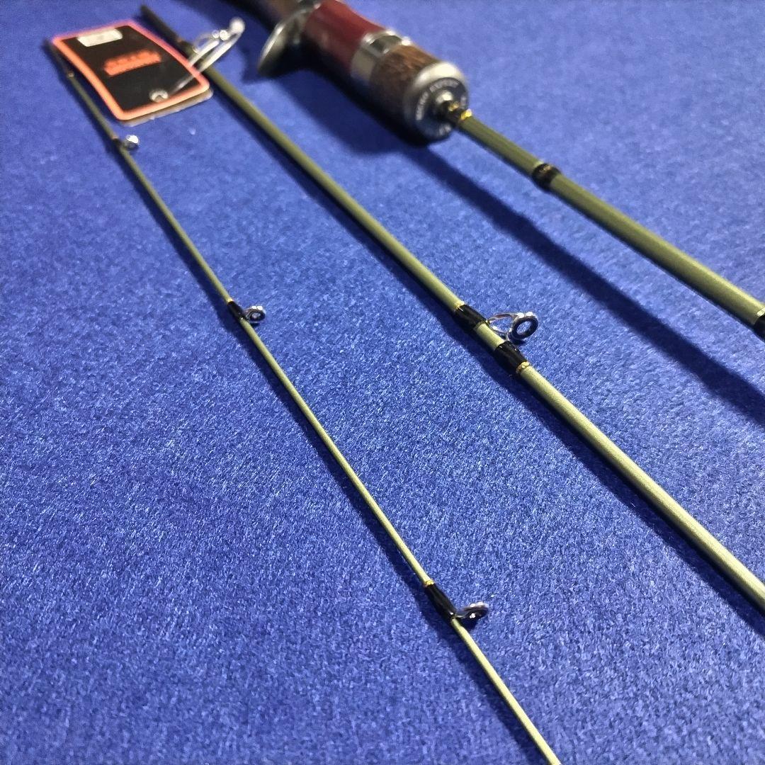 軽量マルチピースロッド 1.39m 4.6ft ベイト 3ピース トラウト 渓流