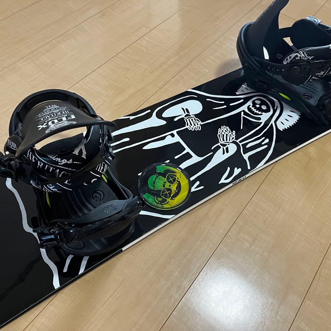 スノーボード　メンズ3点セット　デスレーベル　フラックス　ダカイン