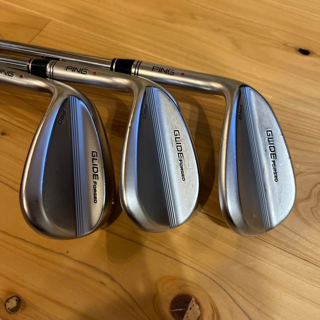 レフティ】 PING GLIDE FORGED PRO 52°、56°、60°