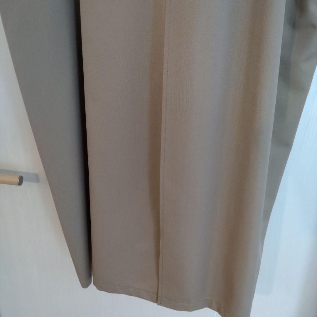 ロングトレンチコートウール混新品未使用タグ付き未試着