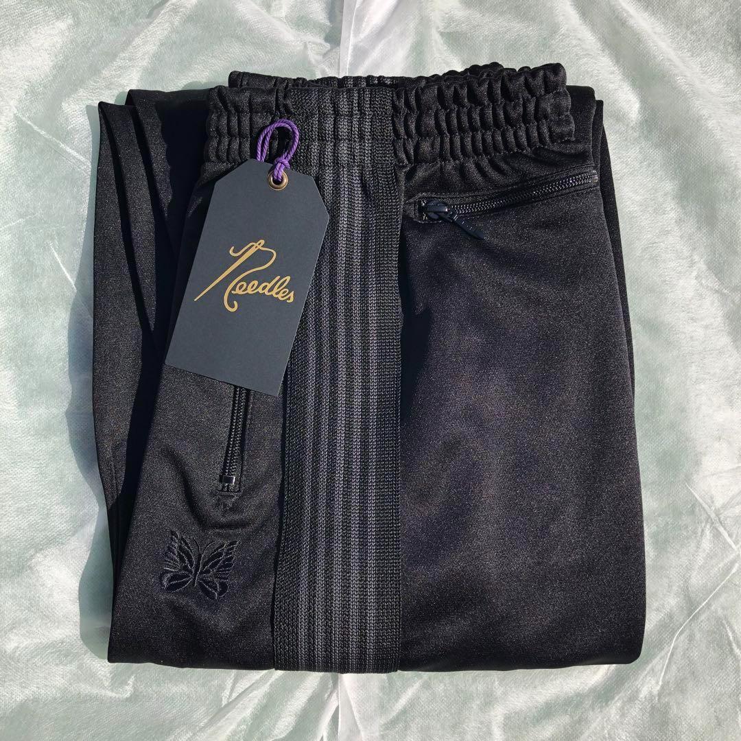 ヒザデルパンツ M ブラック studious 24ss ニードルス ニードルズ