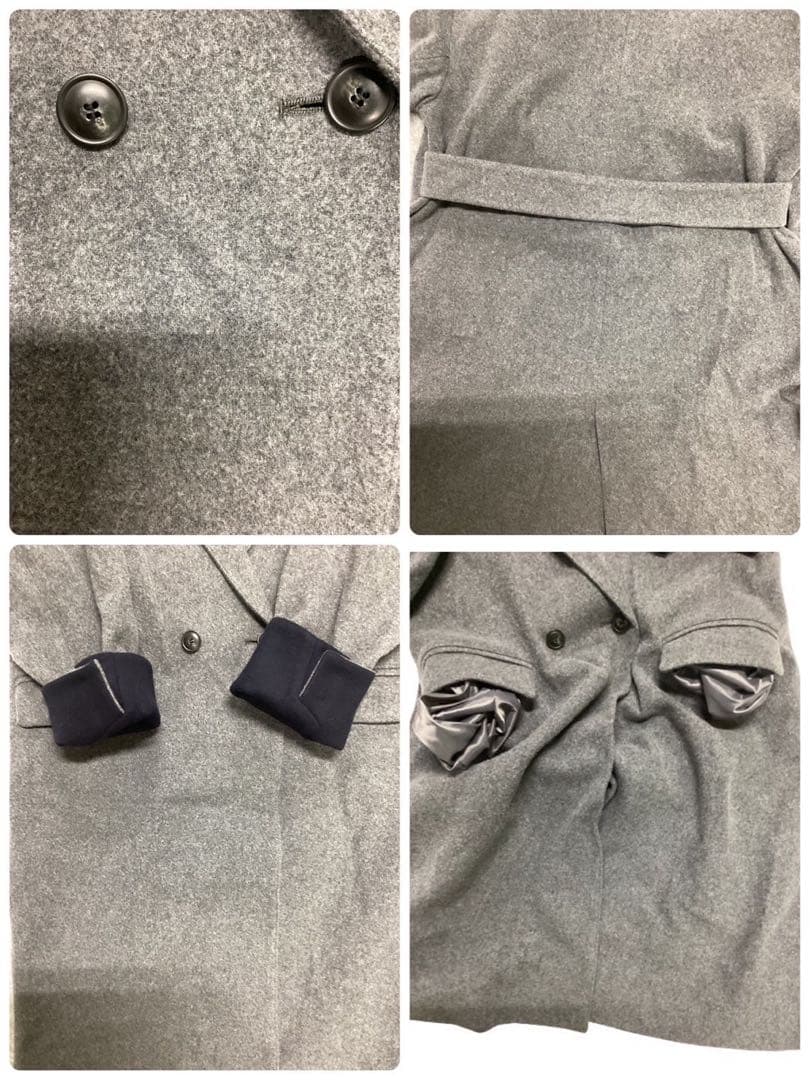 北欧暮らしの道具店 定番チェスターコート 3way 総裏 アレンジ襟 かろやか