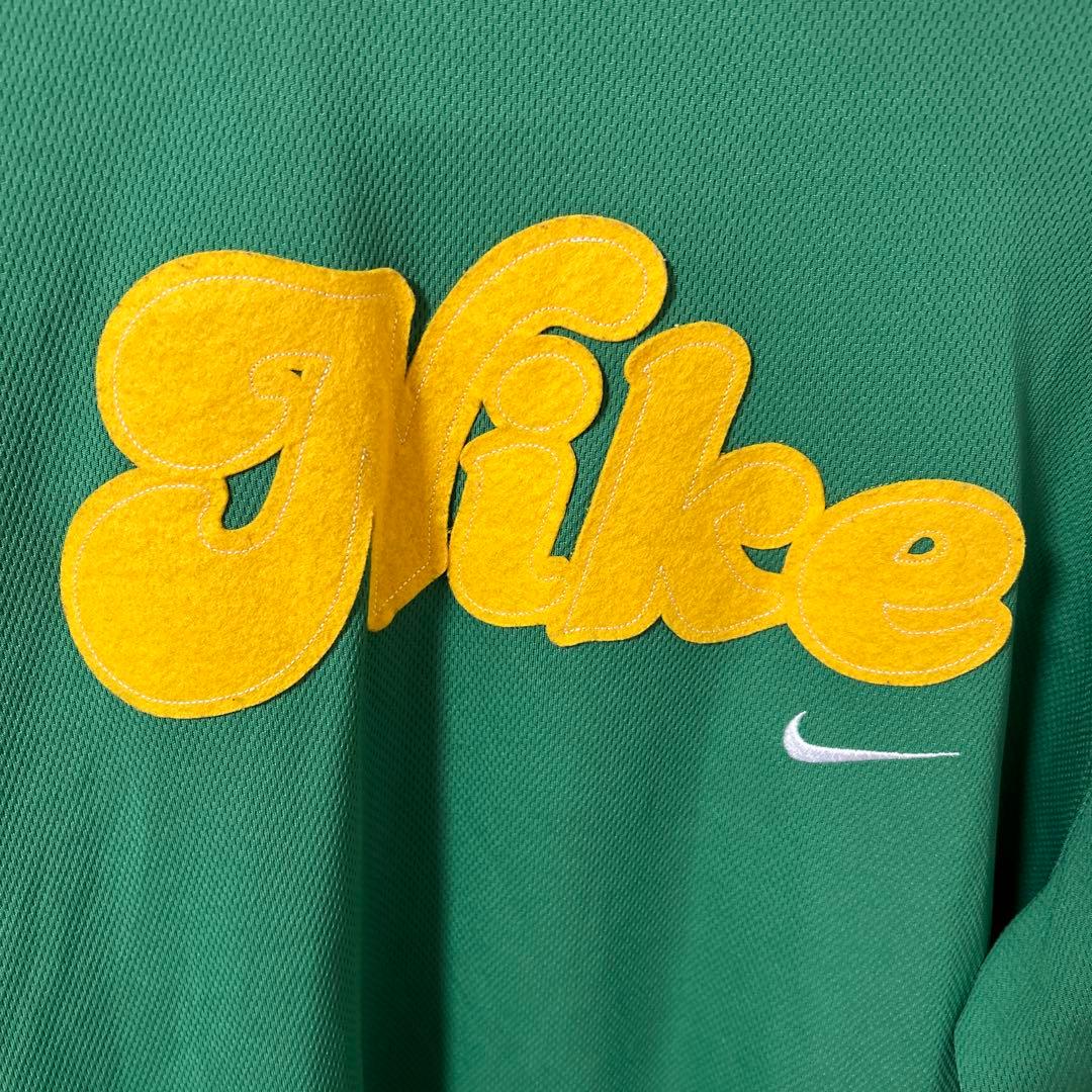 NIKE ナイキ　バスケ ゲームシャツ　シューティングシャツ　刺繍　XL