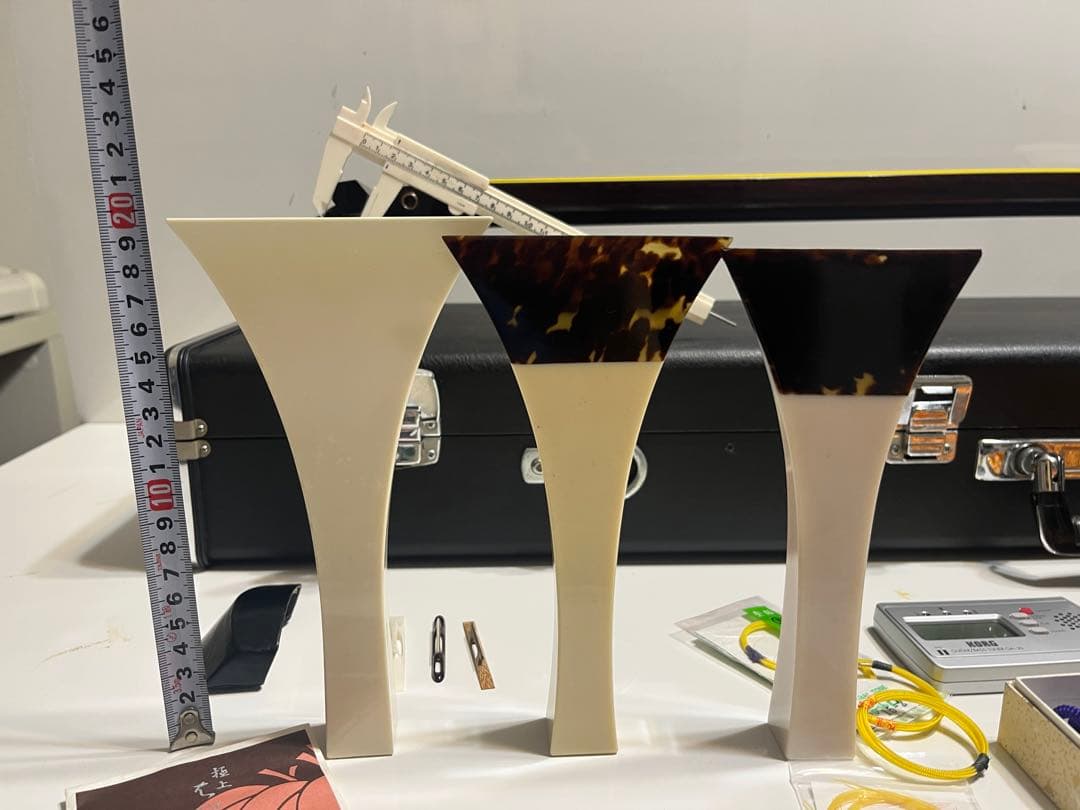 三味線本体 ケース付き 中古品